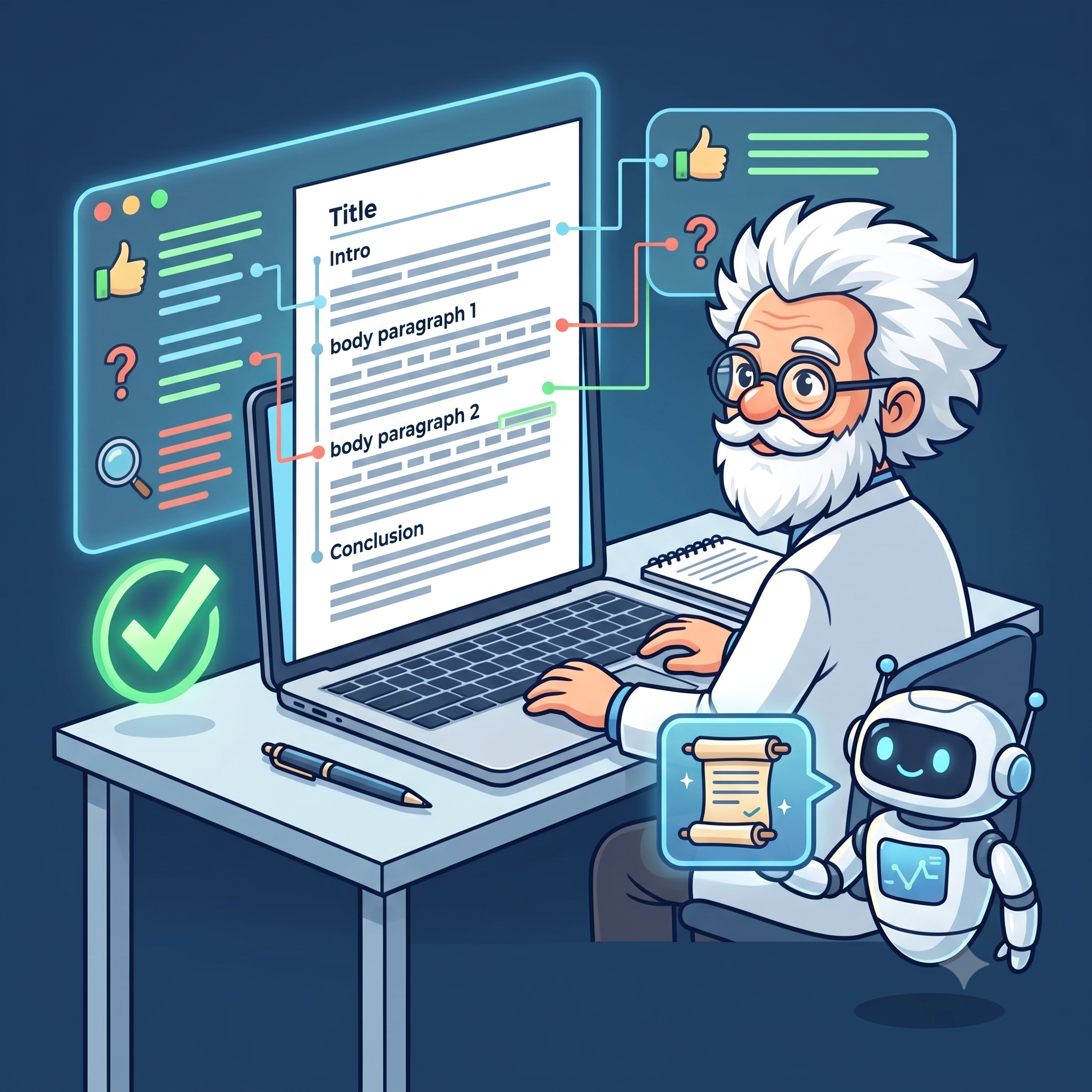 Essay Practice - Learn with AI feature screenshot