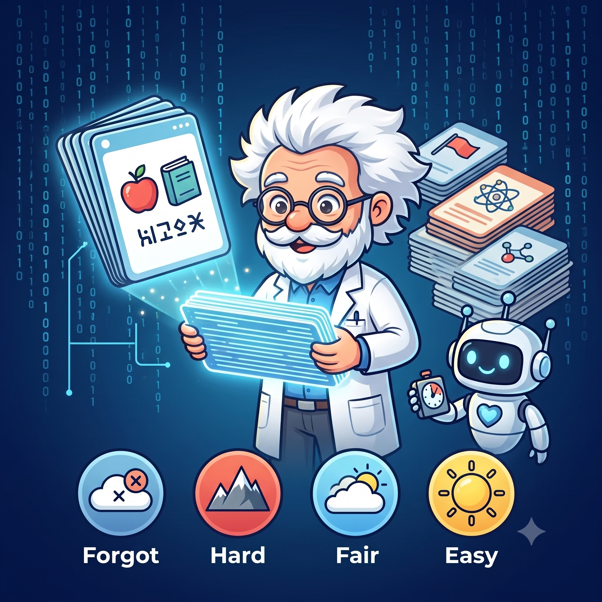 Smart Flashcards - Learn with AI feature screenshot